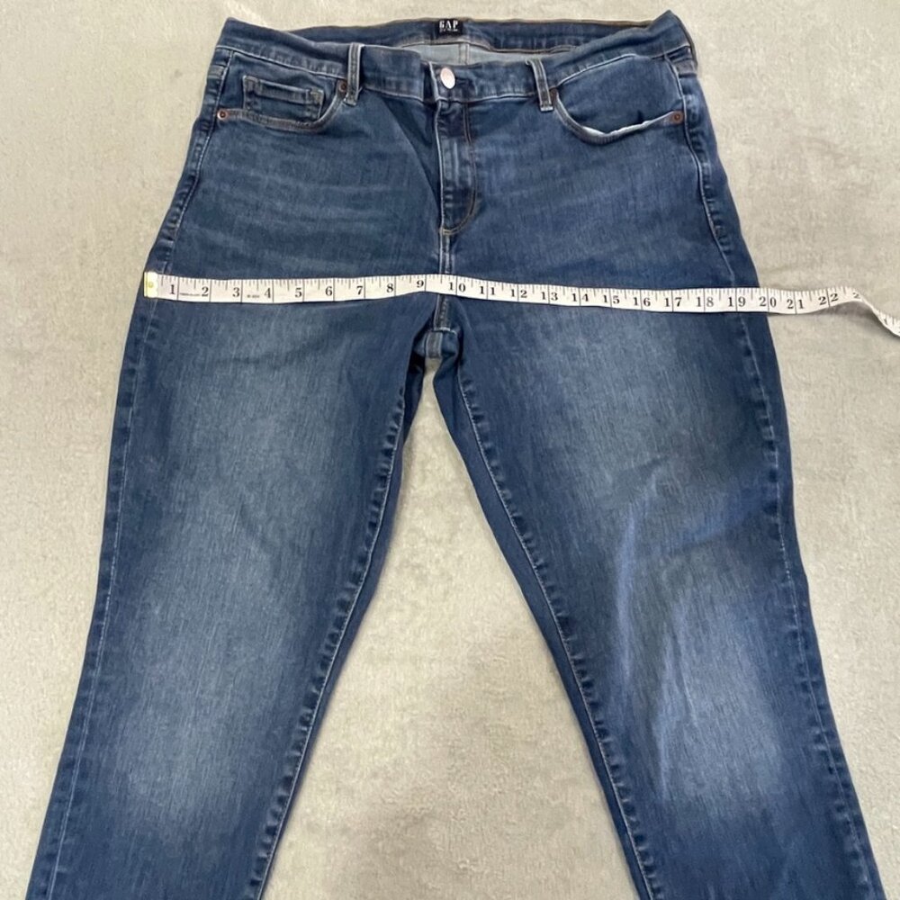 Gap Mid-Rise True Skinny Jeans Size 14/32 - Picture 9 of 11